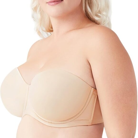 **Wacoal** Women's Red Carpet Strapless Convertible Bra 32H Sand NWT - Picture 3 of 9